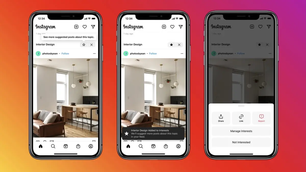 Instagram teste une nouvelle présentation des suggestions