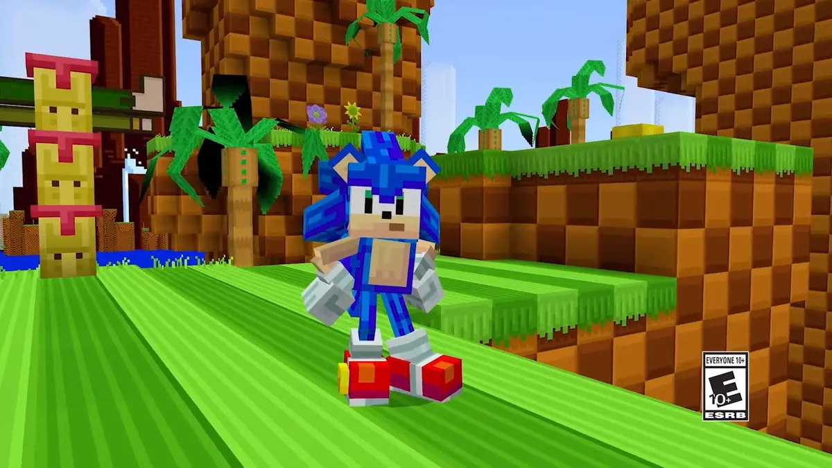 Pour ses trente ans, Sonic débarque dans Minecraft !