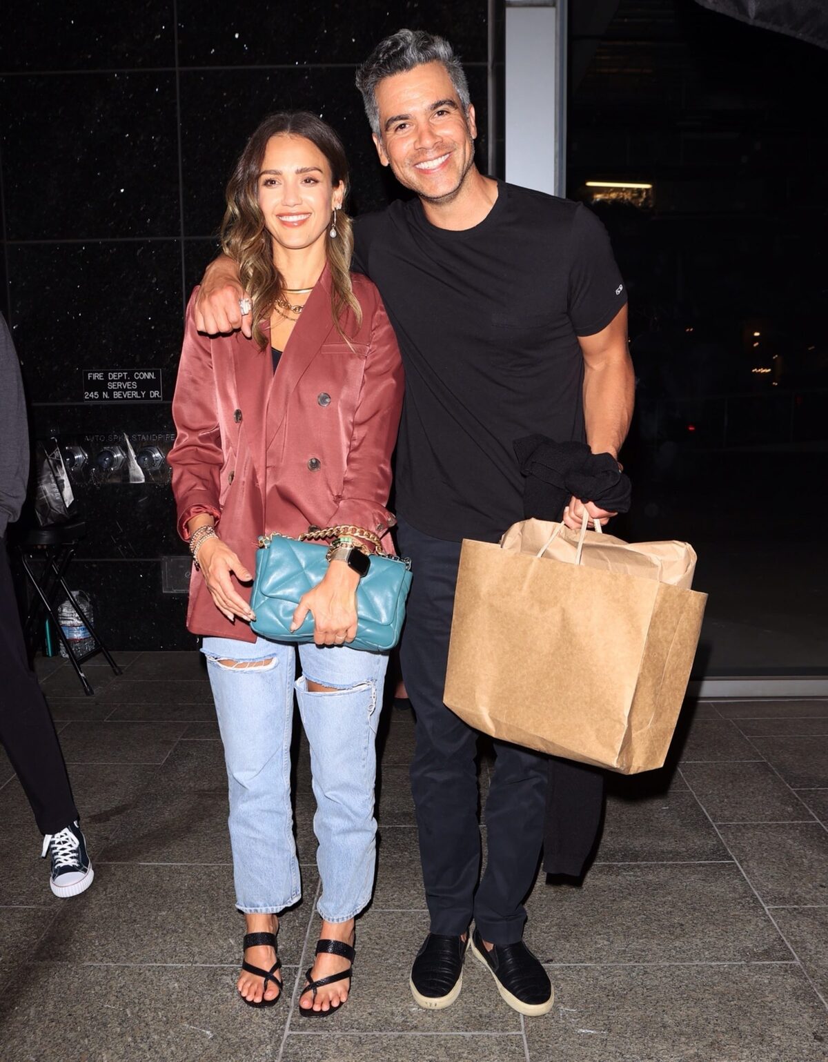 People : Will Smith, Gal Gadot, Jessica Alba, Viki Odintcova et Adrian Smith