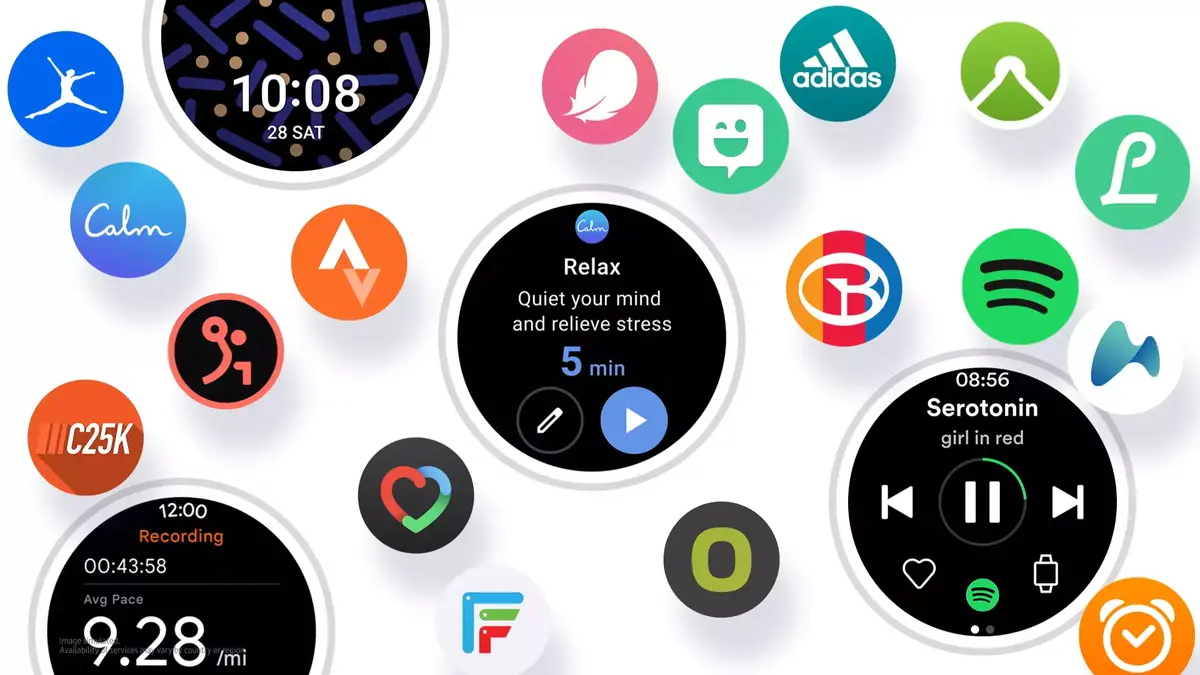 Samsung : quelques images de la nouvelle interface One UI (sous Wear OS)