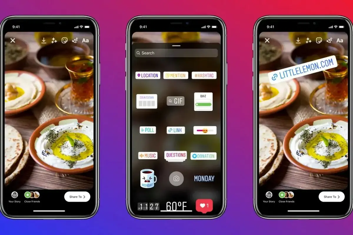 Instagram teste le partage de liens pour tous les utilisateurs au sein des stories