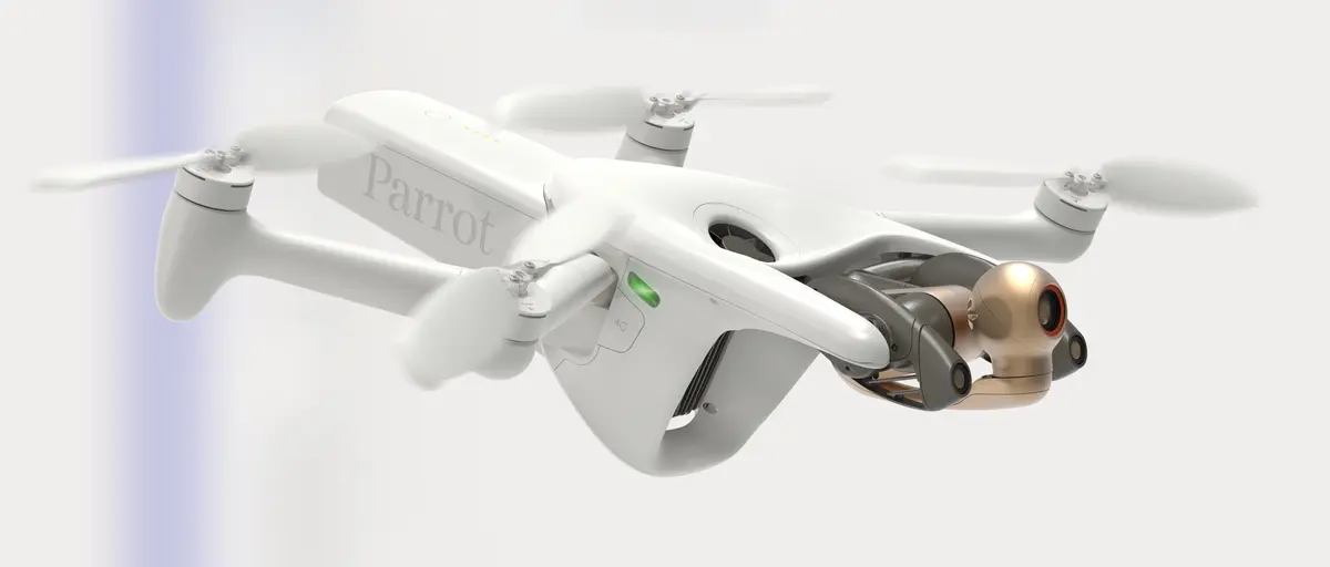 Parrot Anafi AI : un drone avec 4G, caméra stéréo, capteur 48MP et des API (pour les pros)