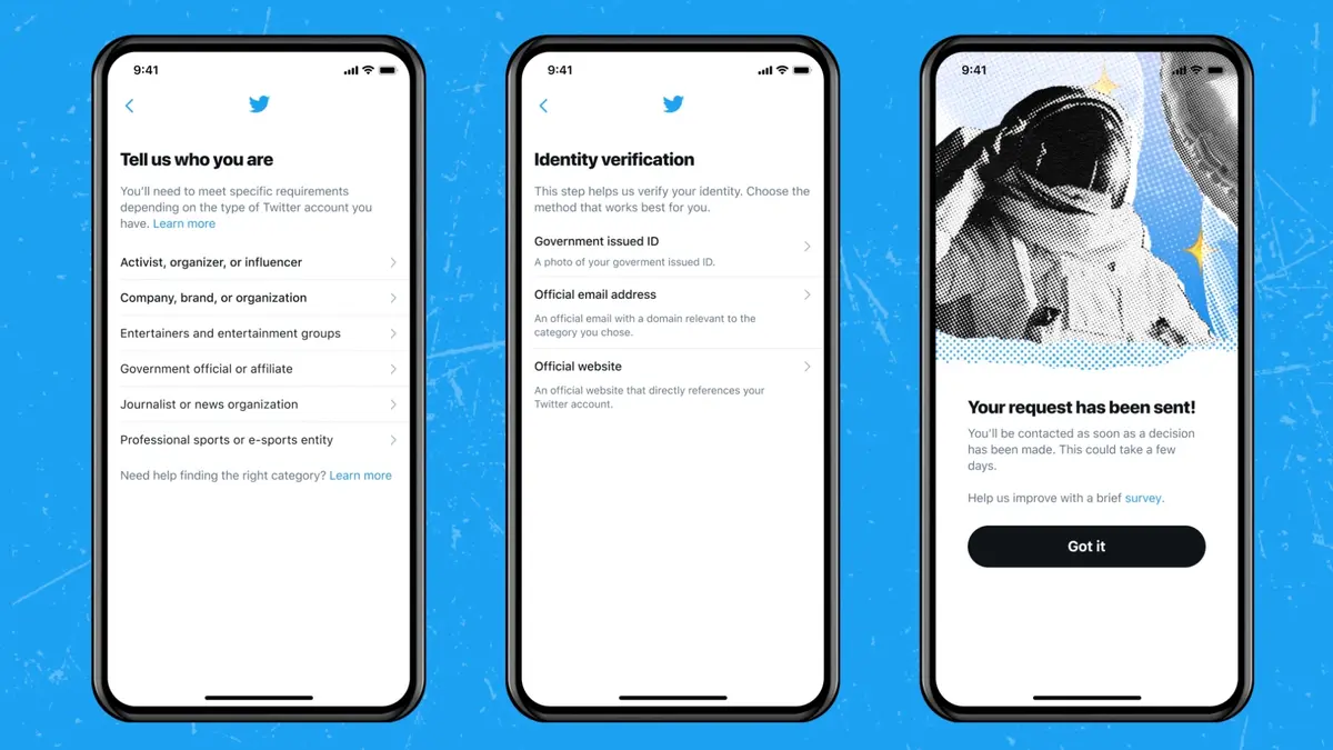 Twitter détaille son programme de vérification