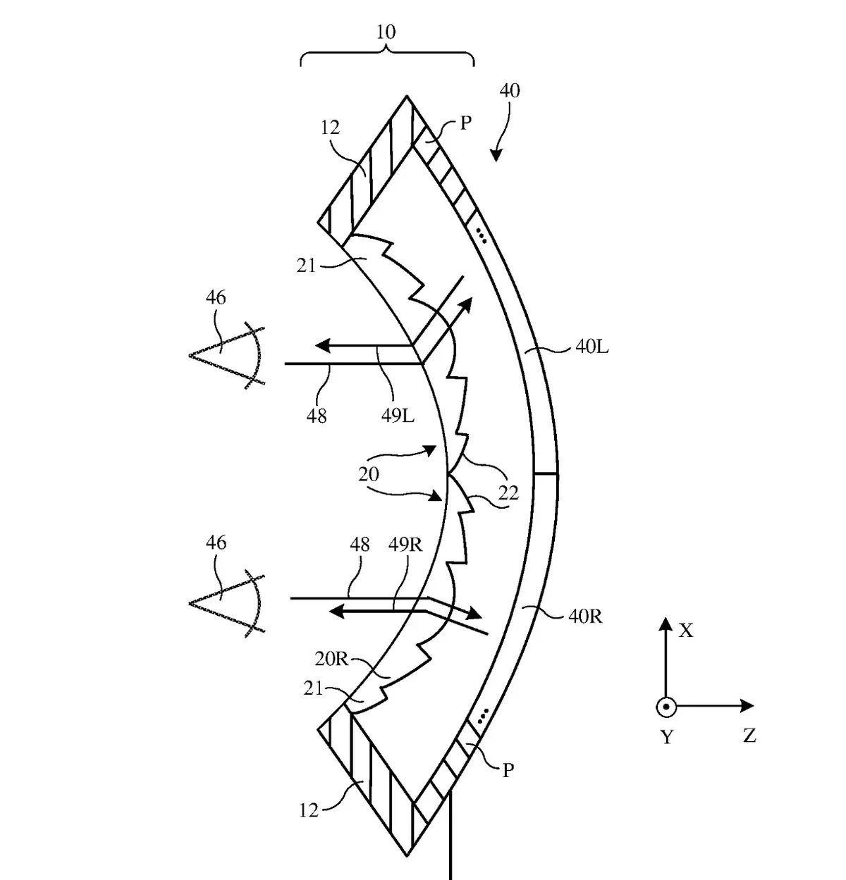 Brevet : des lentilles de Fresnel dans les Apple Glasses ?