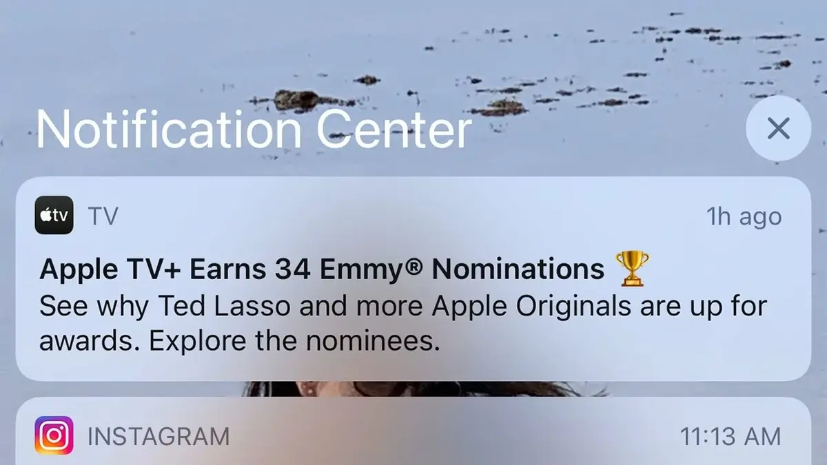 Notification : Apple TV+  fait sa pub pour les Emmy Awards