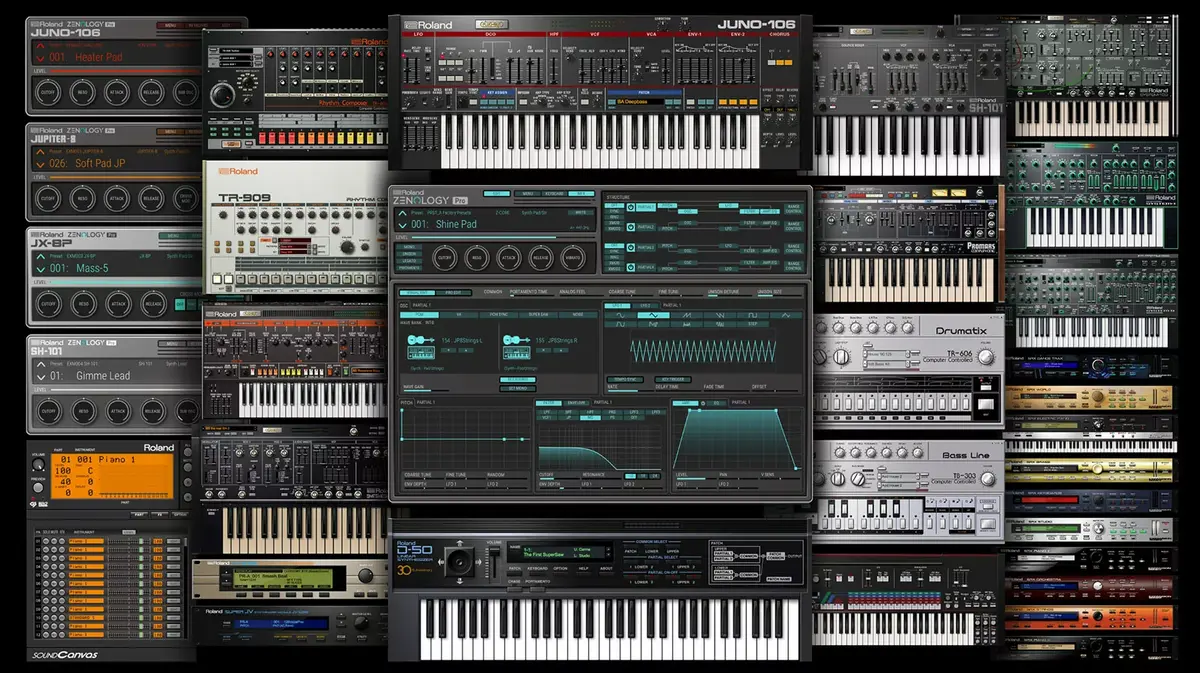 Roland optimise 28 de ses applications musicales pour les Mac M1