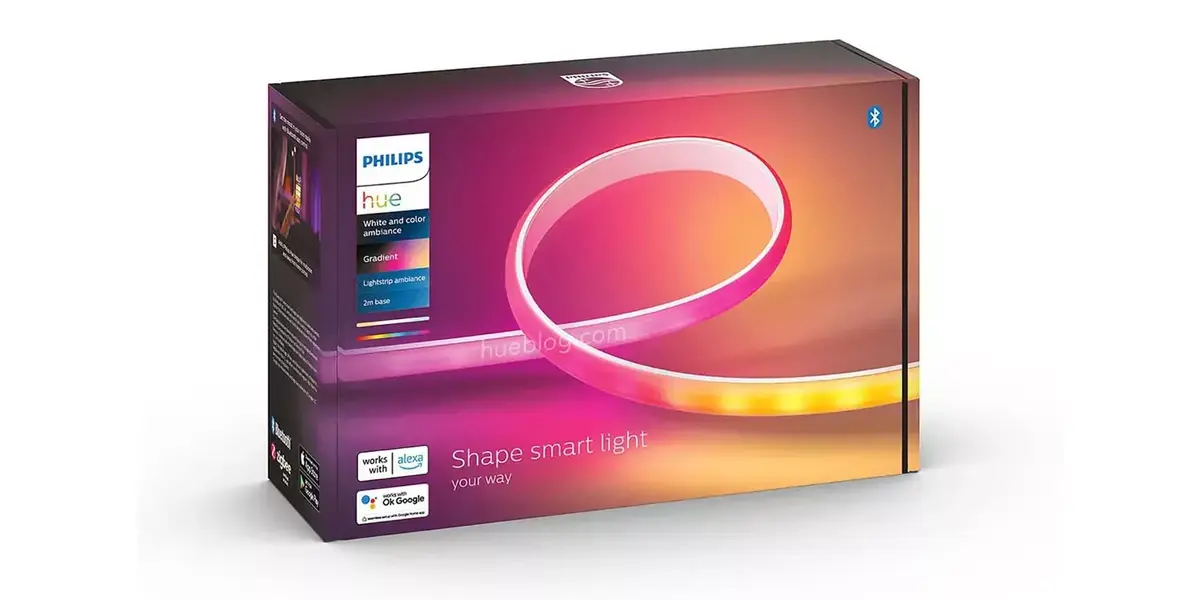 Un bandeau LED Gradient Lightstrip Ambiance à venir chez Philips Hue