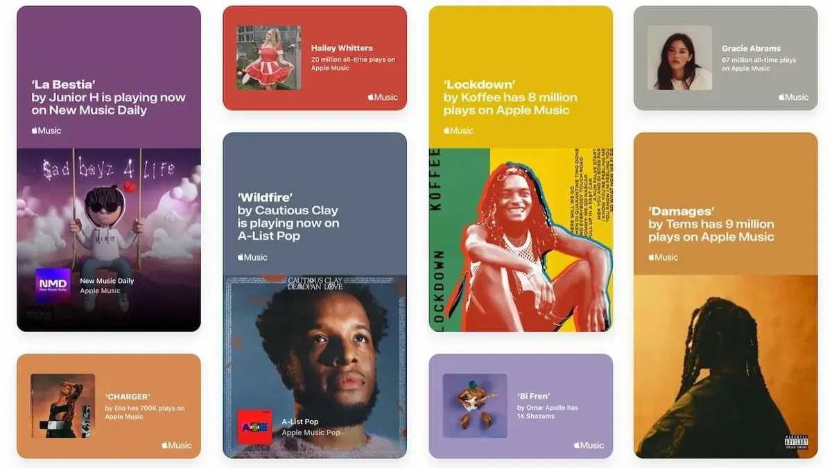 Apple Music for Artist : de nouveaux outils pour partager des infos sur les réseaux sociaux