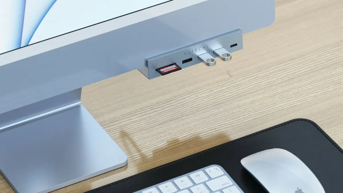 Satechi dévoile un nouveau hub USB-C pour l'iMac M1