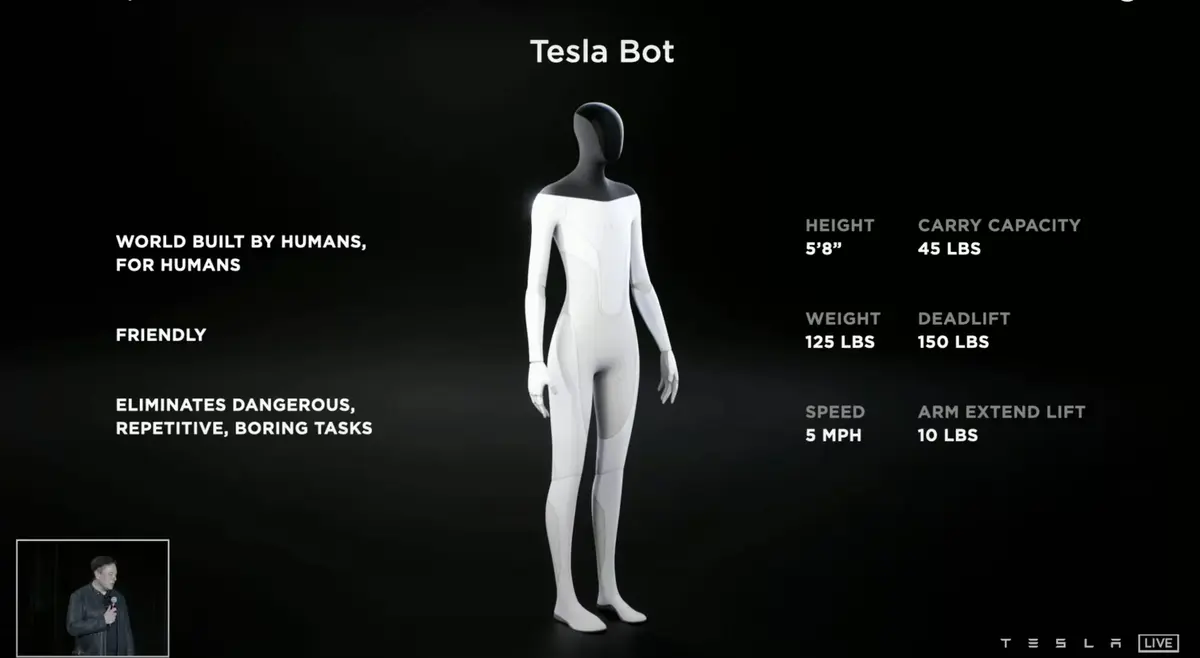 Elon Musk présente son "Terminator", prototype prévu en 2022 !