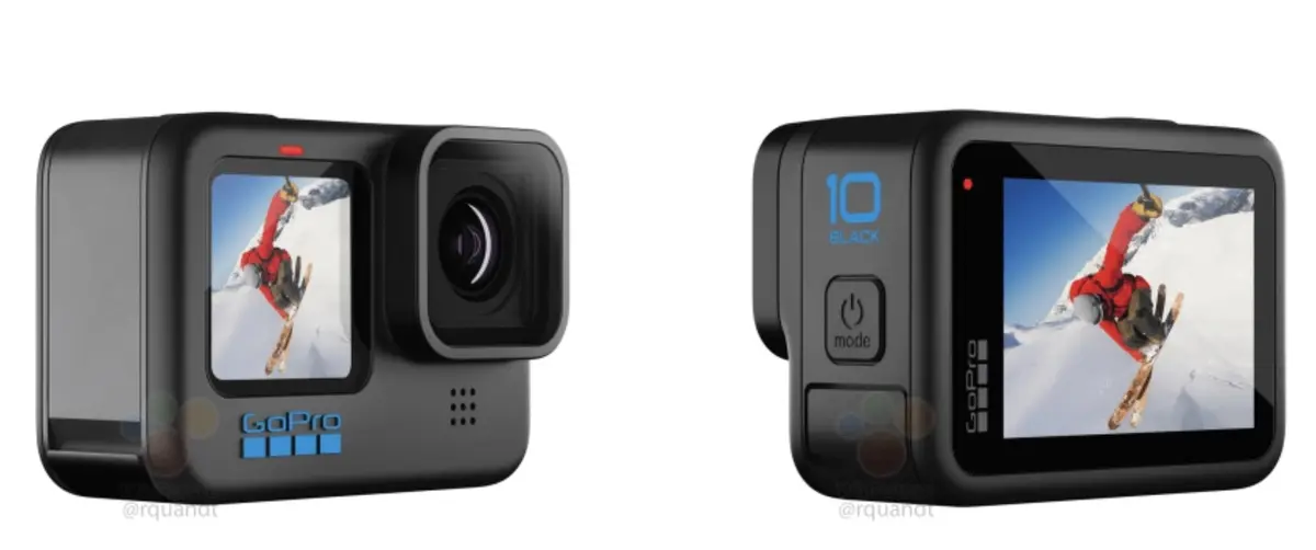 La GoPro Hero 10 en fuite : nouveau CPU, et des ralentis en très haute définition