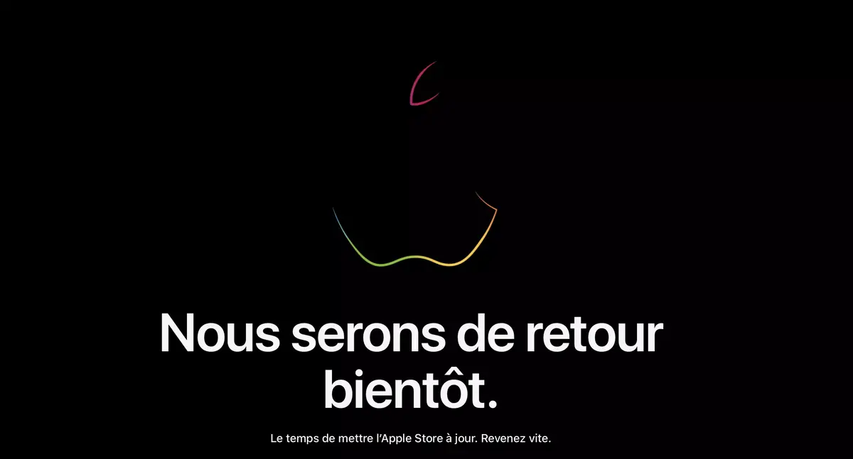 L'Apple Store est fermé ! #AppleEvent #CaliforniaStreaming