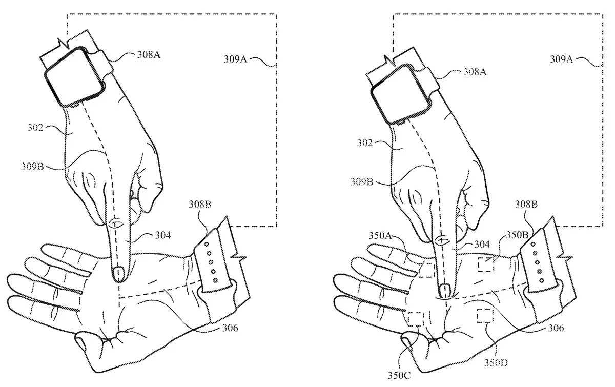 Apple Watch : Apple travaille sur la détection des gestes et de la pression des doigts