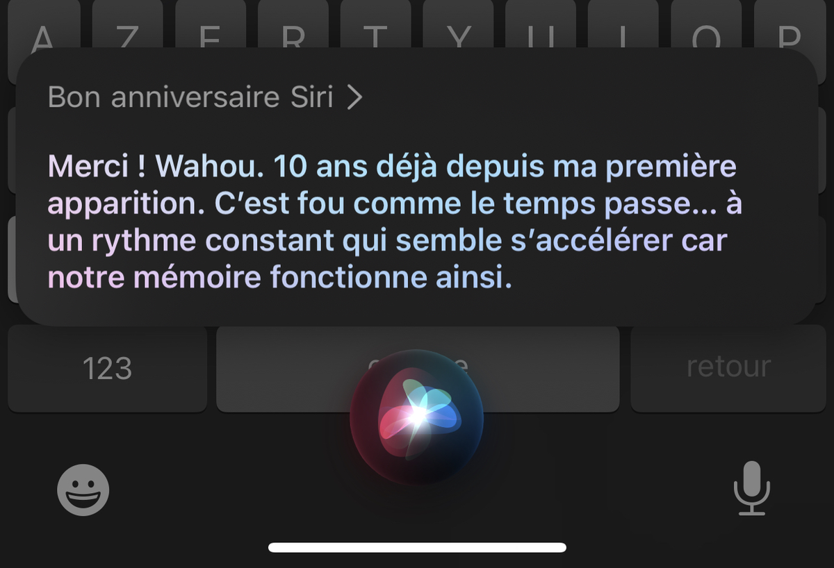 Dix ans : Joyeux anniversaire Siri !