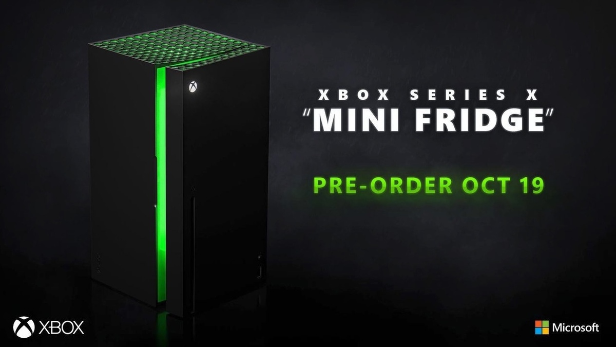 Le mini-frigo Xbox Series X sera disponible en décembre à 99€