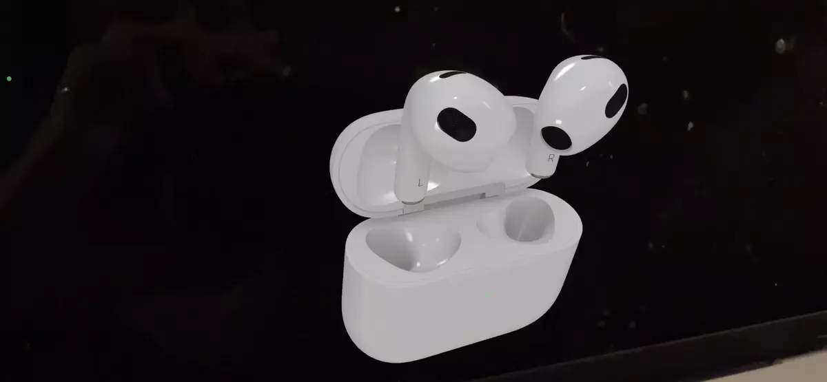 Découvrez en RA MacBook Pro 14/16" M1 Pro/Mac, AirPods 3, HomePod mini (couleurs)