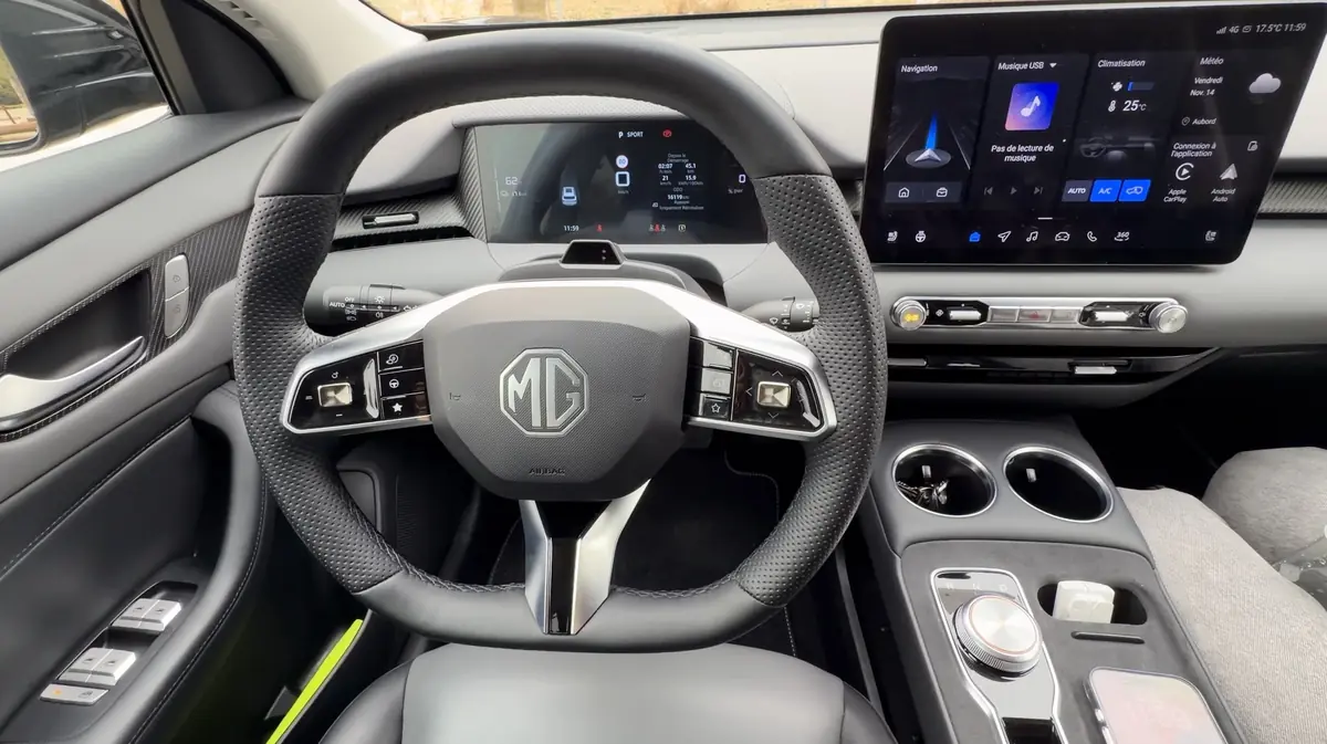 Essai MG S5&nbsp;: ~30 000&euro; pour un SUV &eacute;lectrique complet, imbattable&nbsp;?