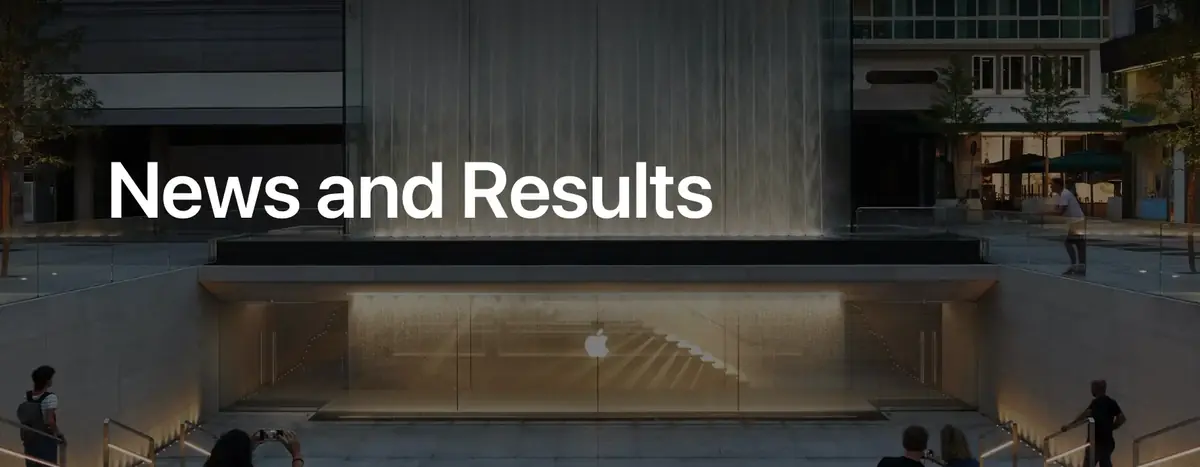 Apple AAPL r&eacute;sultats financiers