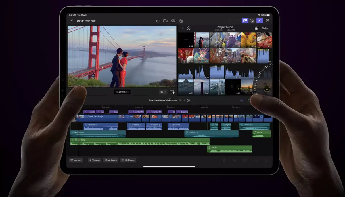 Final Cut Pro du Mac à l'iPad