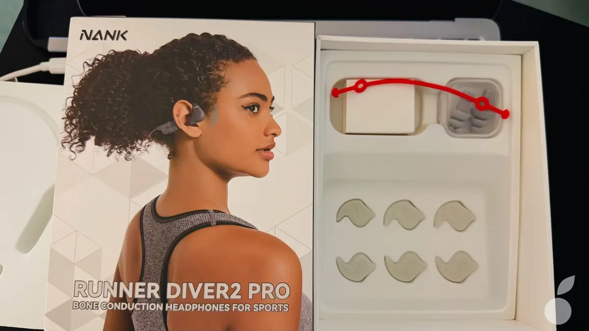 Test du Nank Runner Diver2 Pro&nbsp;: un s&eacute;rieux concurrent des Shokz pour courir et nager