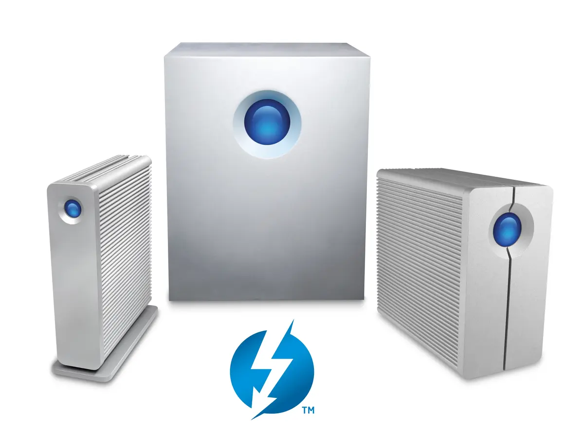 LaCie lance ses disques durs externes Thunderbolt en 5 To