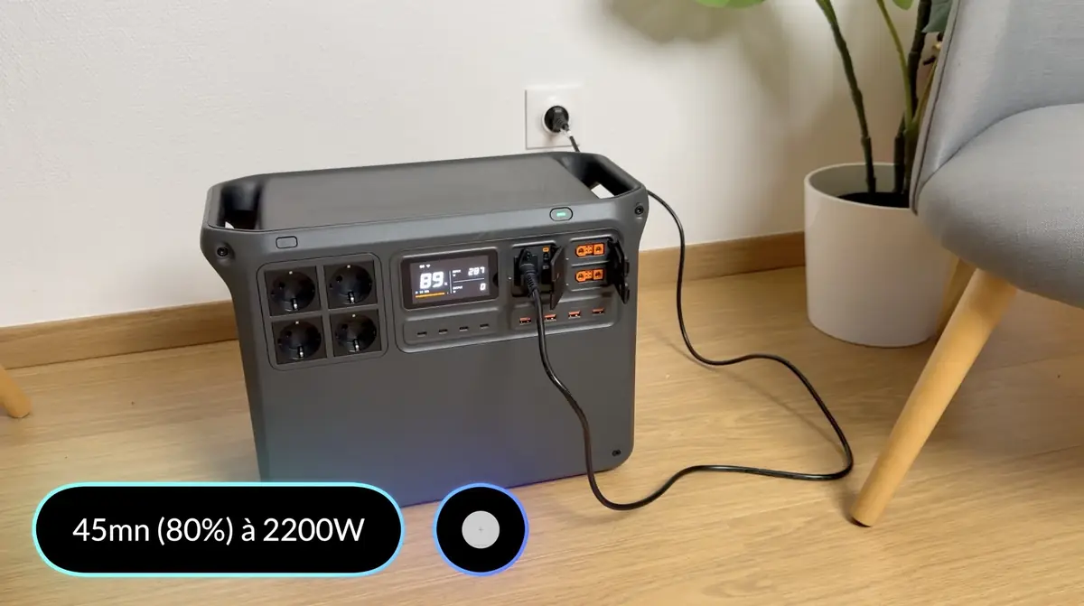 Test DJI Power 2000&nbsp;: cette batterie nomade peut m&ecirc;me charger... votre maison&nbsp;!