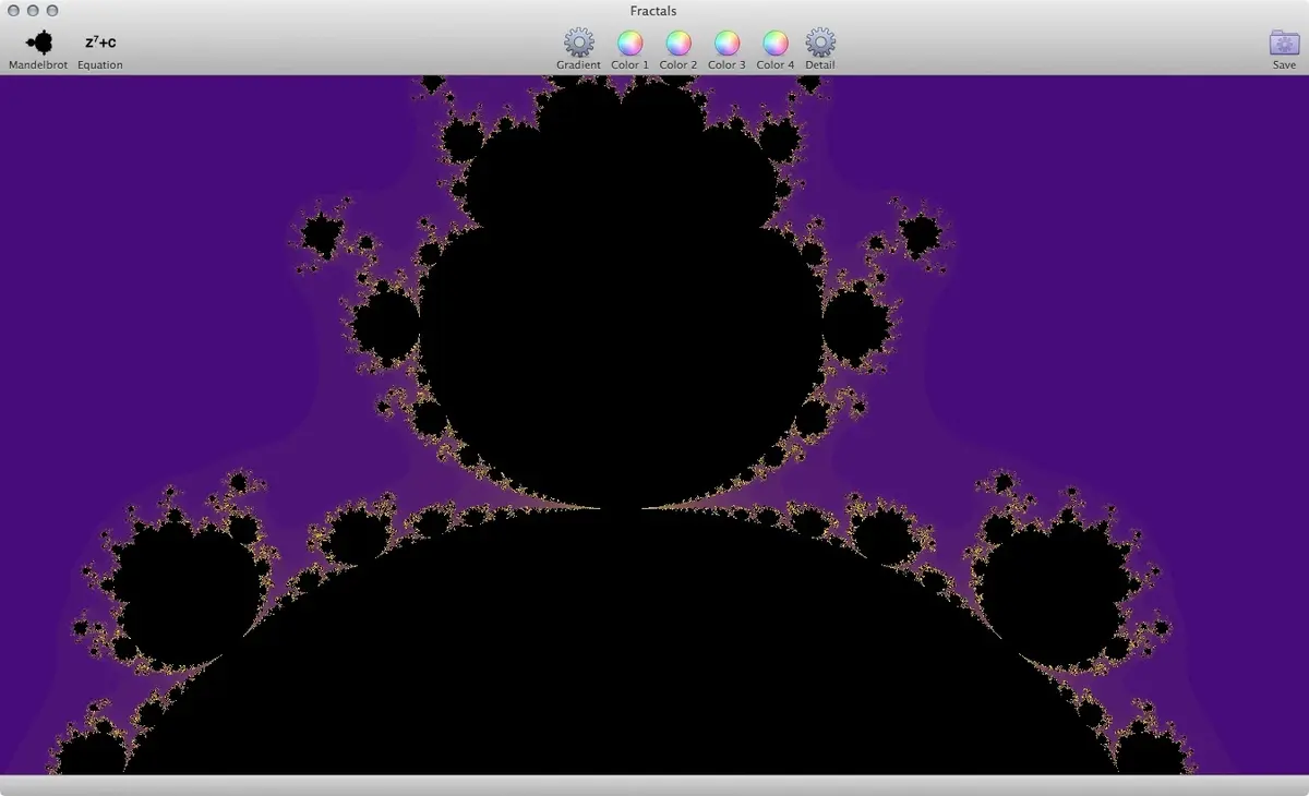 Fractals, c'est beau, les maths, et c'est gratuit sur Mac