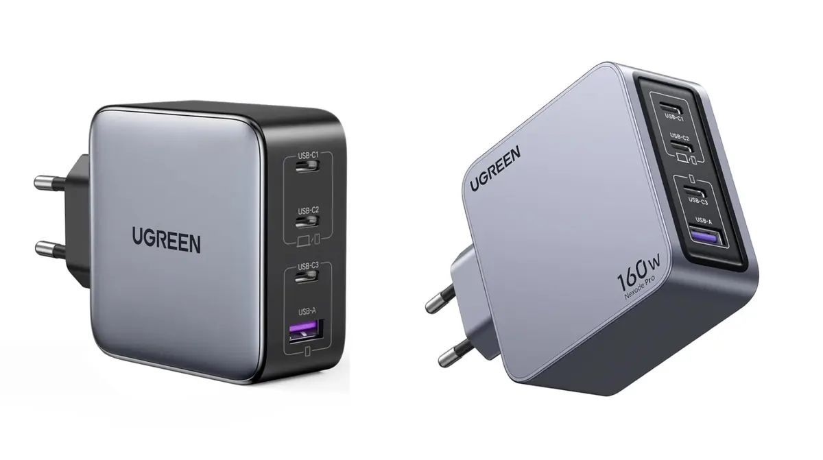 Chargeur Ugreen promo 65W 160W pas cher prix le plus bas