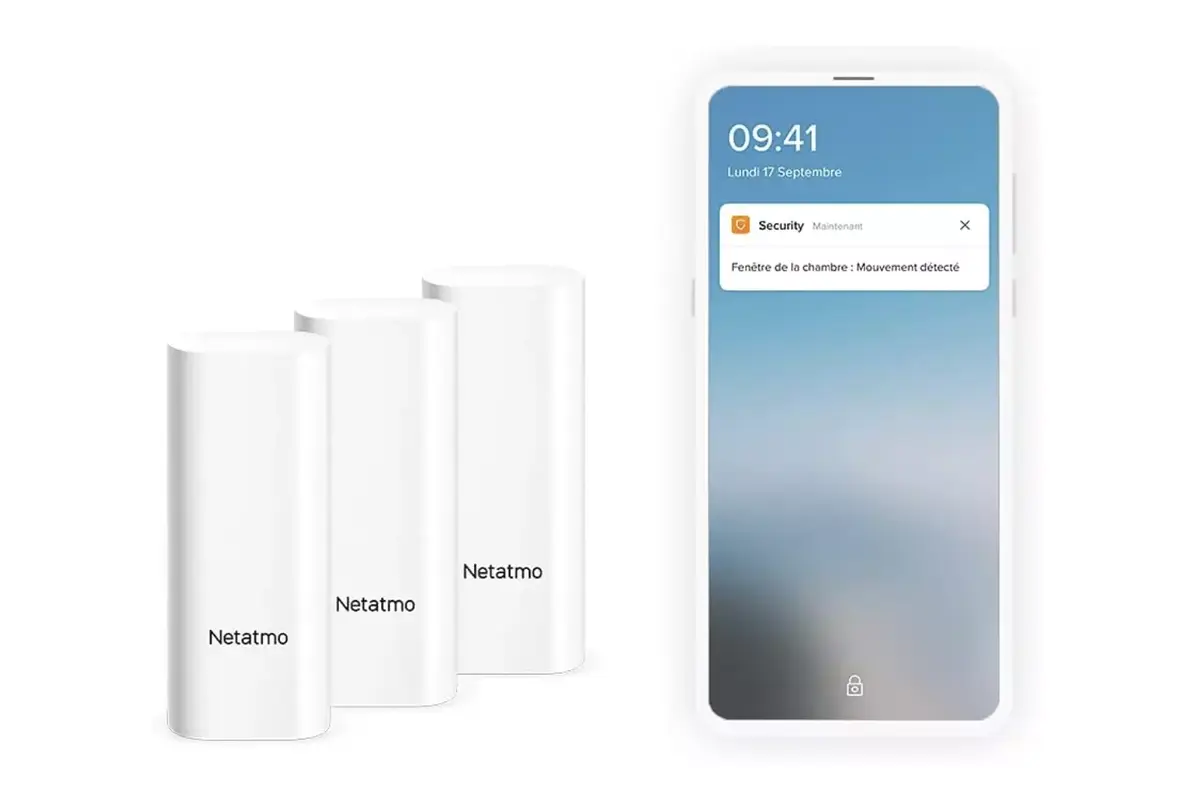 La caméra Netatmo d'intérieur compatible HomeKit Secure Video à 99€