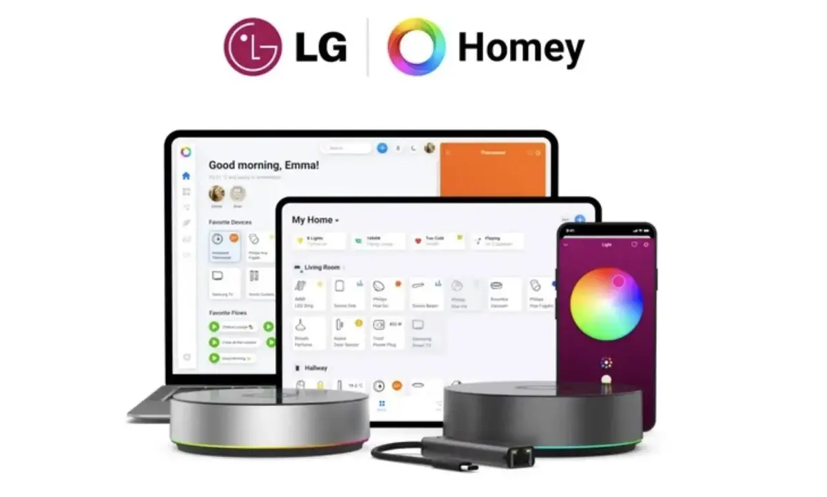 LG Homey domotique