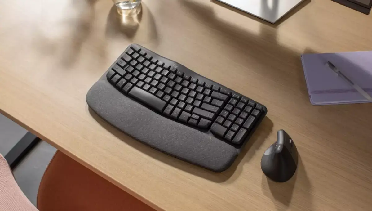 Logitech Wave Keys clavier ergonomique