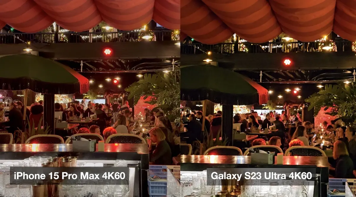 Test iPhone 15 Pro Max vs Samsung Galaxy S23 Ultra : comparatif photo/vidéo !