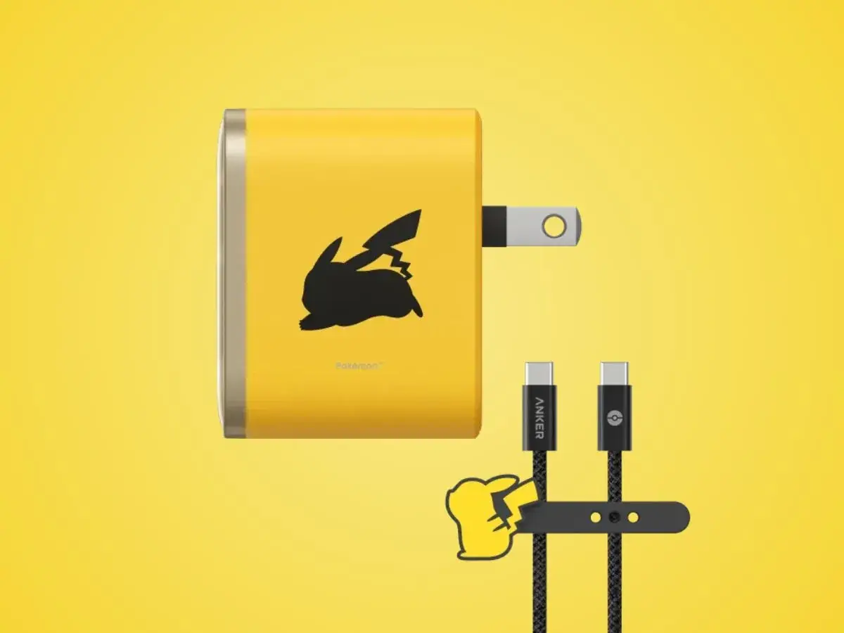 Anker lance un chargeur Pikachu 70W pour les 30 ans de Pok&eacute;mon