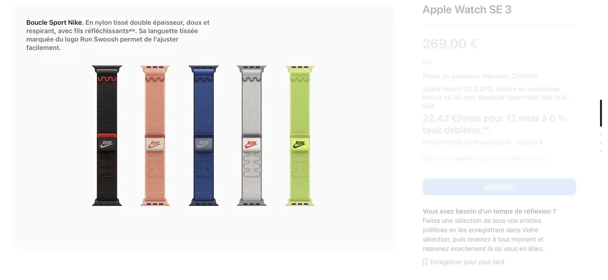 Une Apple Watch SE 4 en vue&nbsp;?