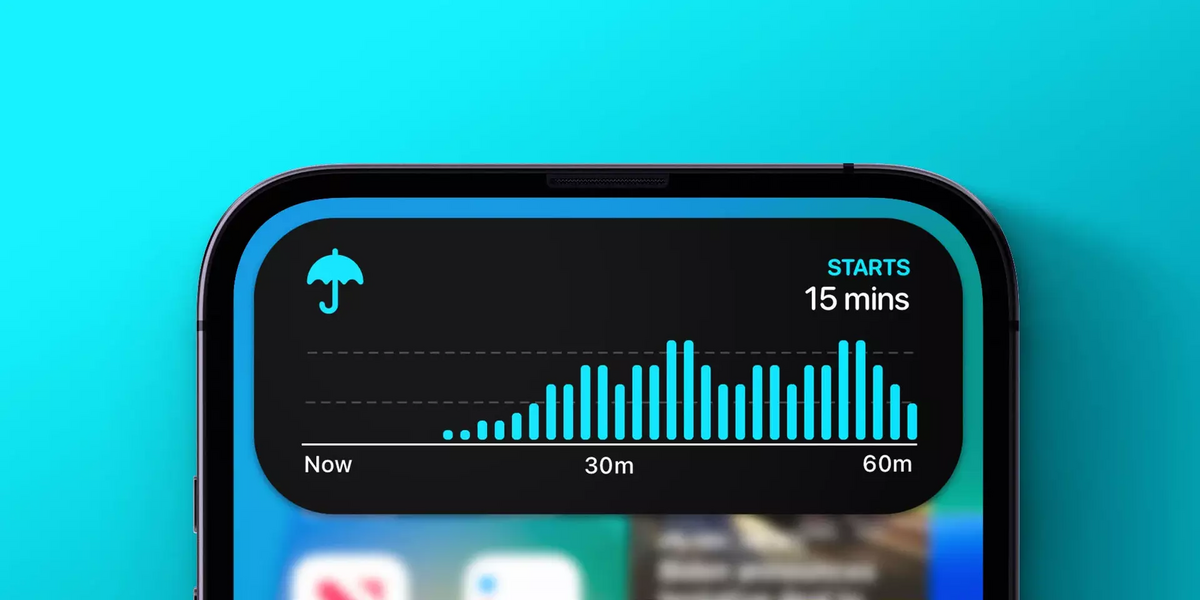 iOS 16.1 : CARROT Weather est compatible avec les notifications "Live Activities"