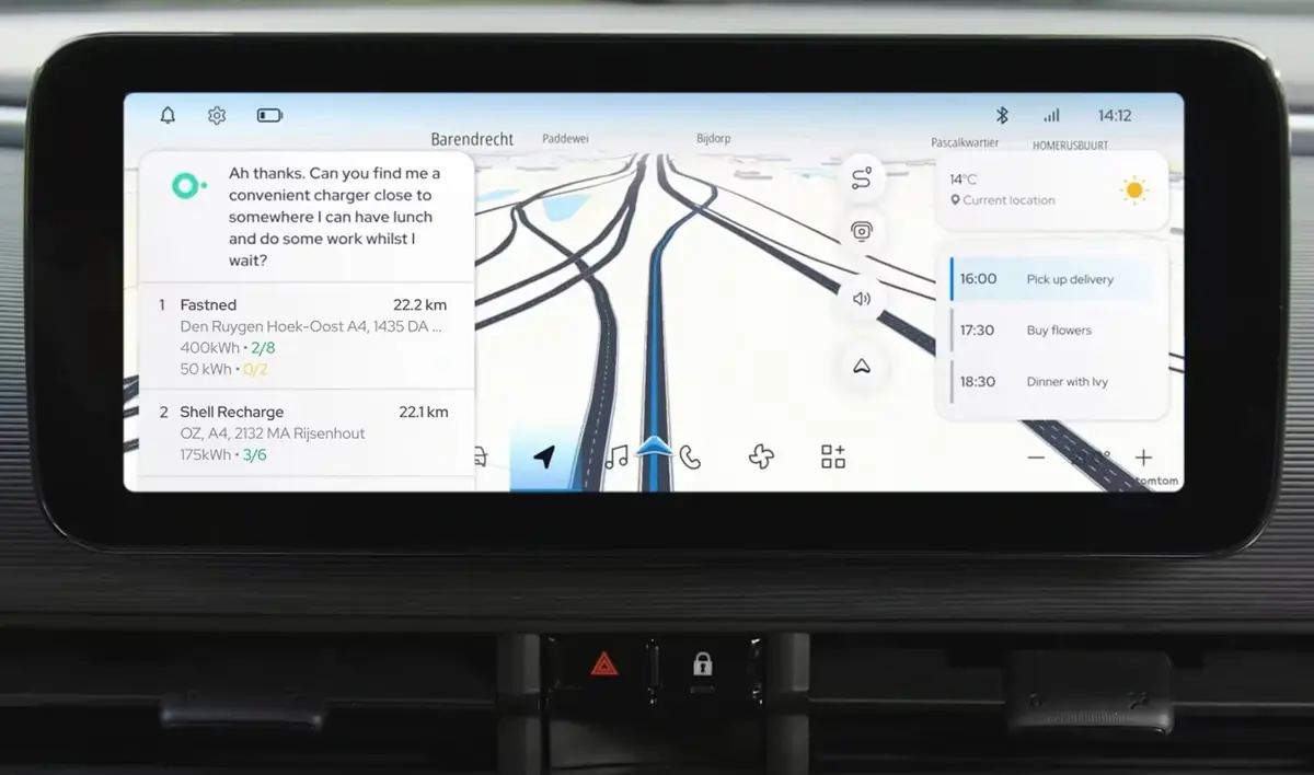 GPS auto sans &eacute;cran&nbsp;? TomTom parie sur l&rsquo;IA locale