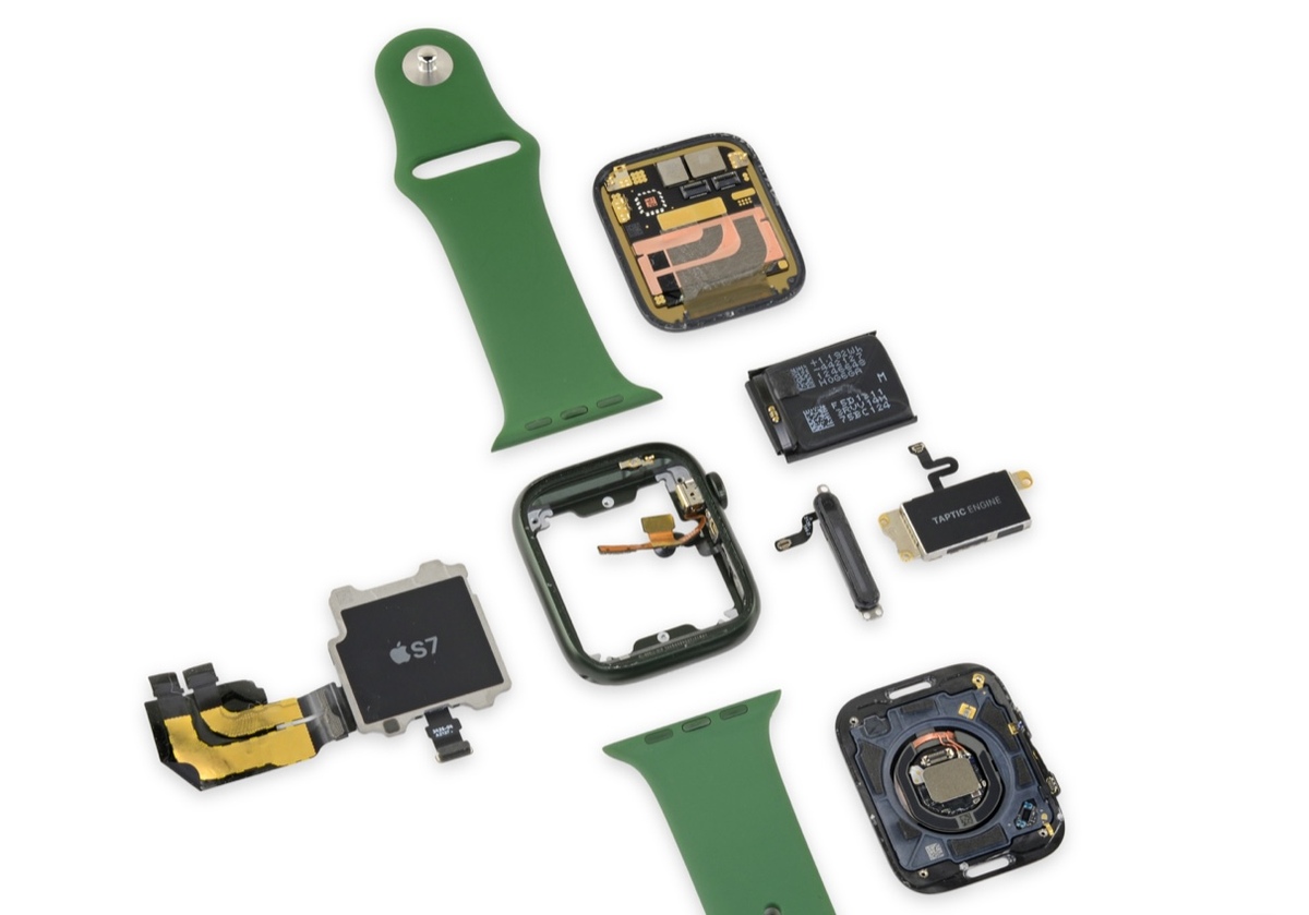 L'Apple Watch Series 7 écope d'un 6 sur 10 en réparabilité