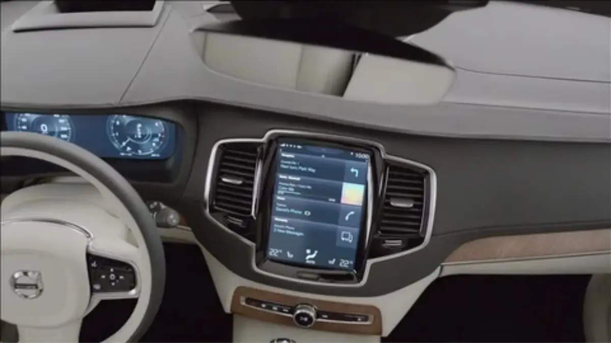 Volvo dévoile l'intérieur de son XC90... sans CarPlay