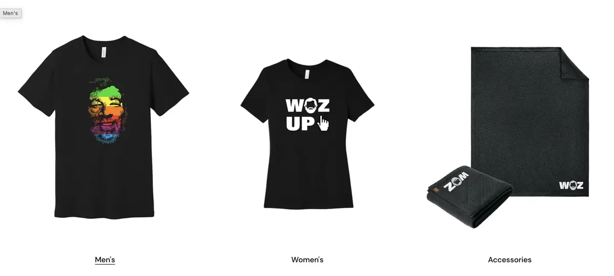 Steve Wozniak lance sa boutique officielle... de produits d&eacute;riv&eacute;s