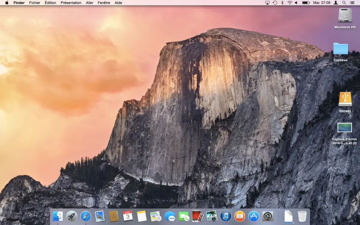 OS X 10.10 Yosemite : prise en main et petit tour des nouveautés en images