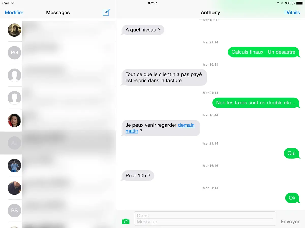 iOS 8 : les SMS et les appels arrivent aussi sur iPad !