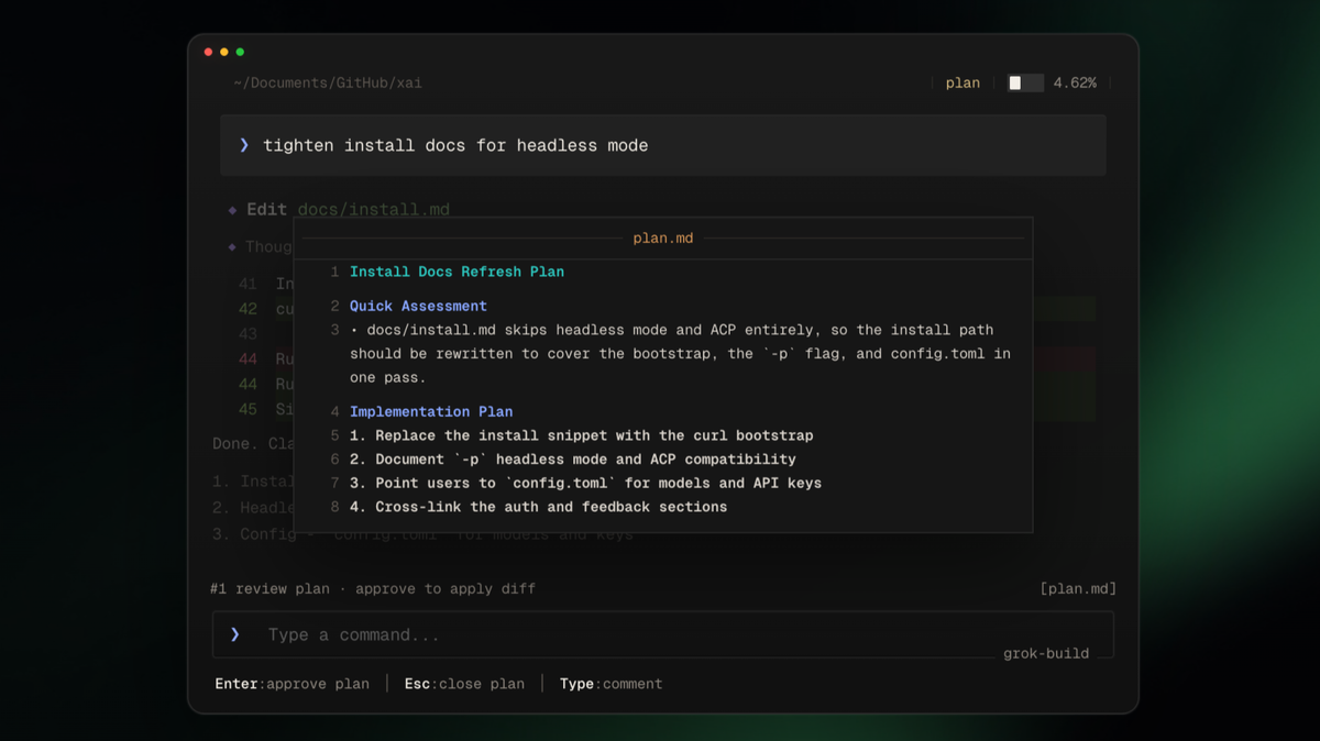 xAI lance Grok Build, son concurrent &agrave; Claude Code