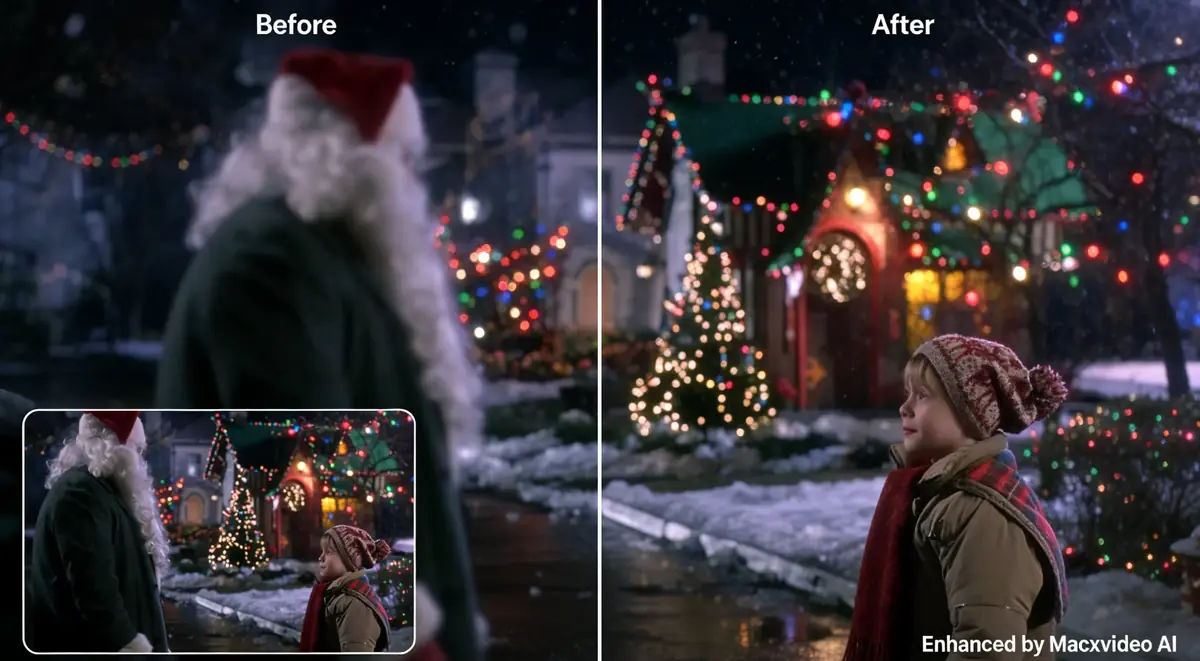 Macxvideo AI&nbsp;: l'outil tout-en-un pour sublimer vos vid&eacute;os et images de No&euml;l