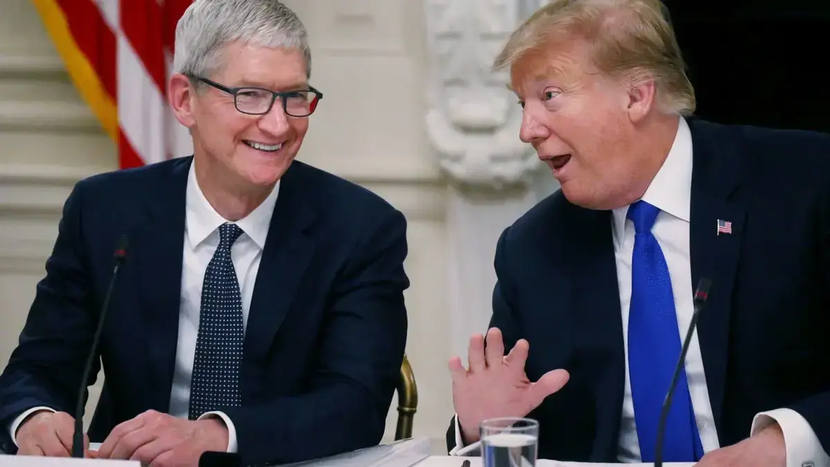 Tim Cook félicite lui aussi Donald Trump