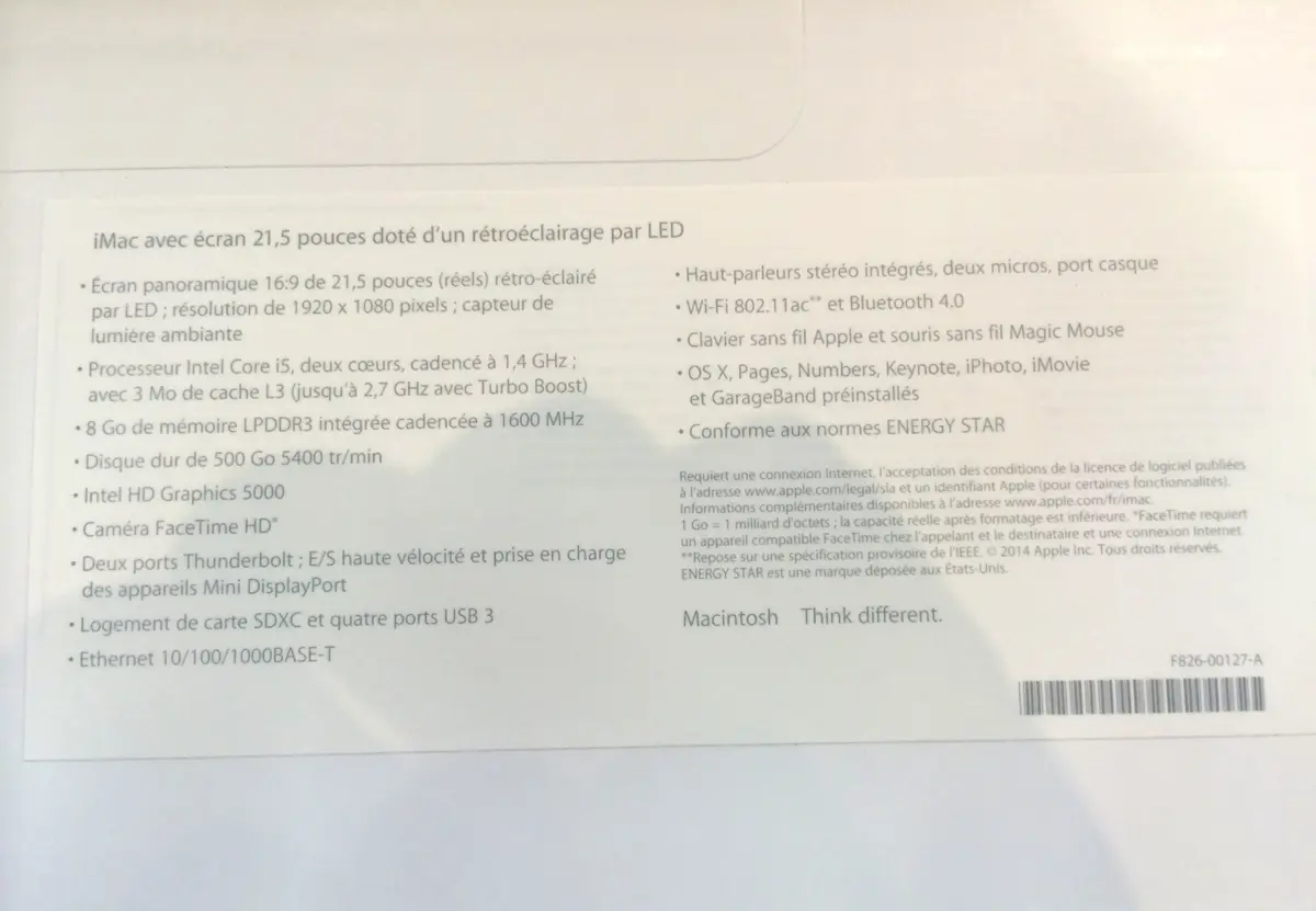 Un iMac "low cost" qui démarrerait seulement à 1.4Ghz ?