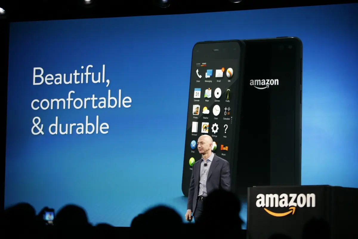 5 points à retenir pour le nouveau "Fire Phone" d'Amazon