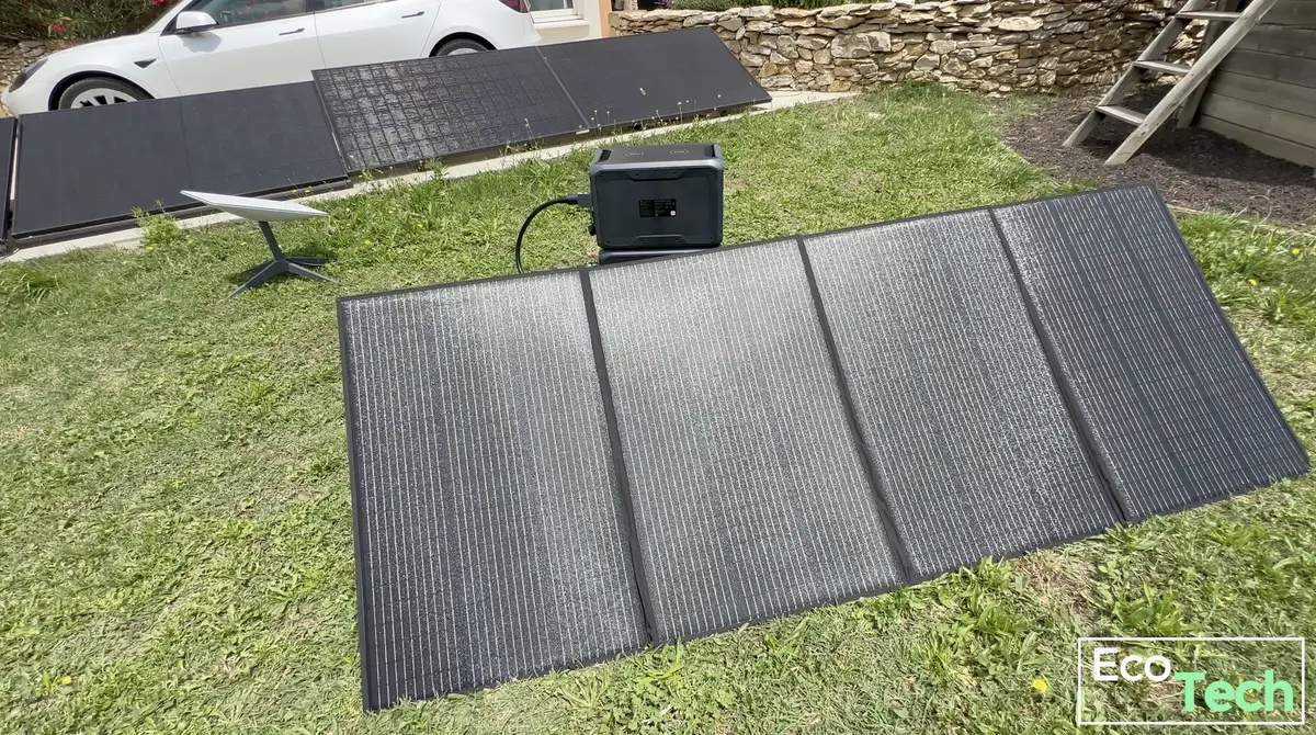 Test de la batterie et panneau solaire BLUETTI A300, B300 et PV350