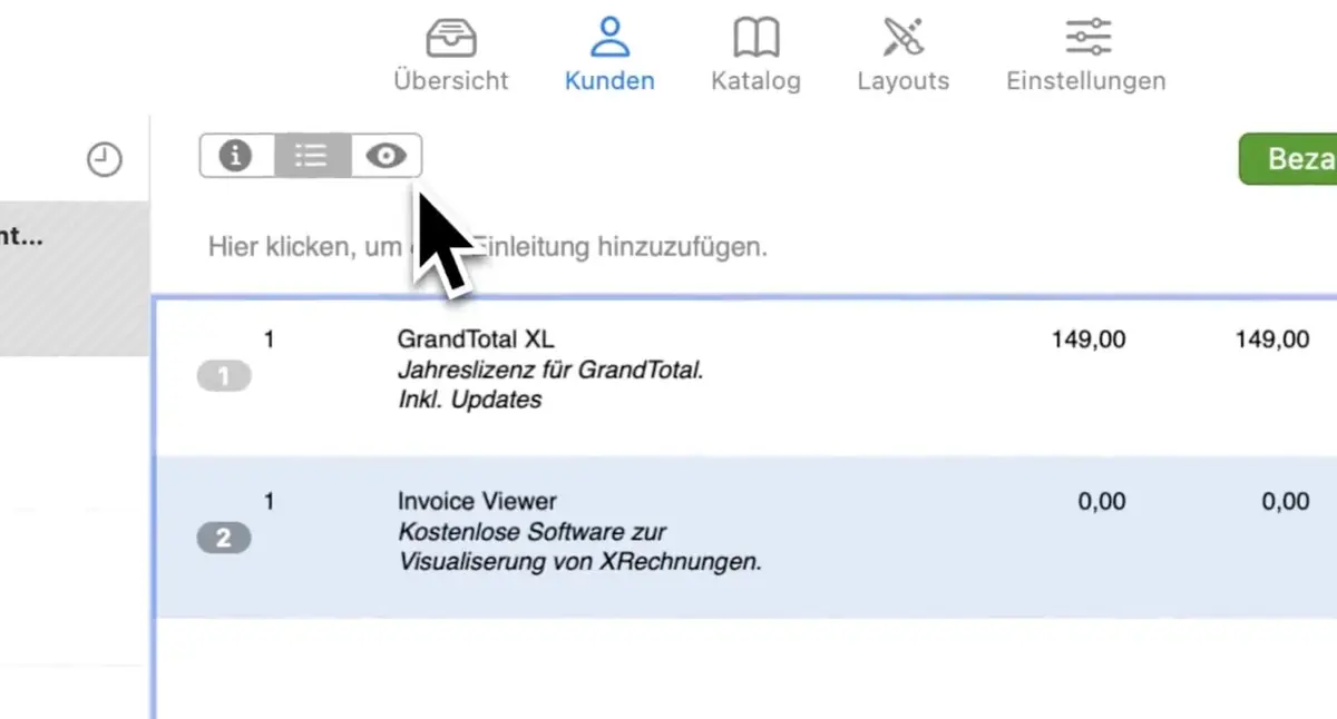 Facturation &eacute;lectronique&nbsp;: GrandTotal 9.5 apprend &agrave; recevoir les factures sur Mac
