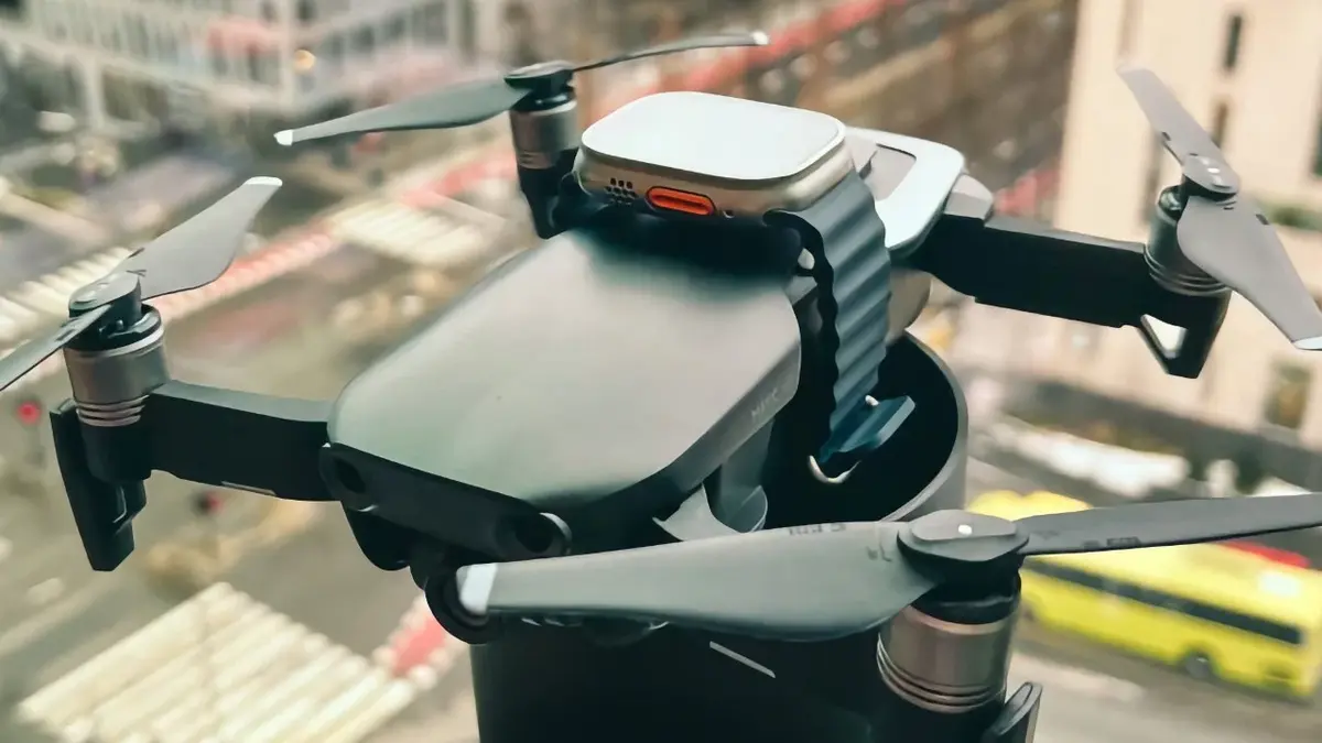 Une Apple Watch Ultra sur un drone peut-elle détecter des coups de feu ?