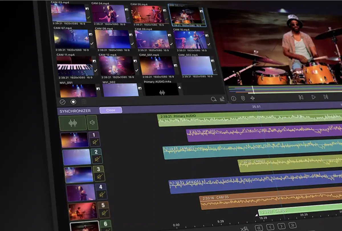 L'App de montage LumaFusion propose l'option Studio Multicam en achat intégré